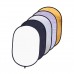 5 in 1 Foldable Flash light Reflector for Portraits 60cm x 90cm